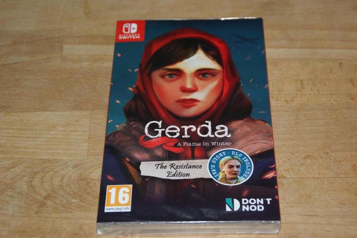 Gerda a Flame in Winter the Resistance Edition (Switch), Spelcomputers en Games, Games | Nintendo Switch, Nieuw, Shooter, 1 speler
