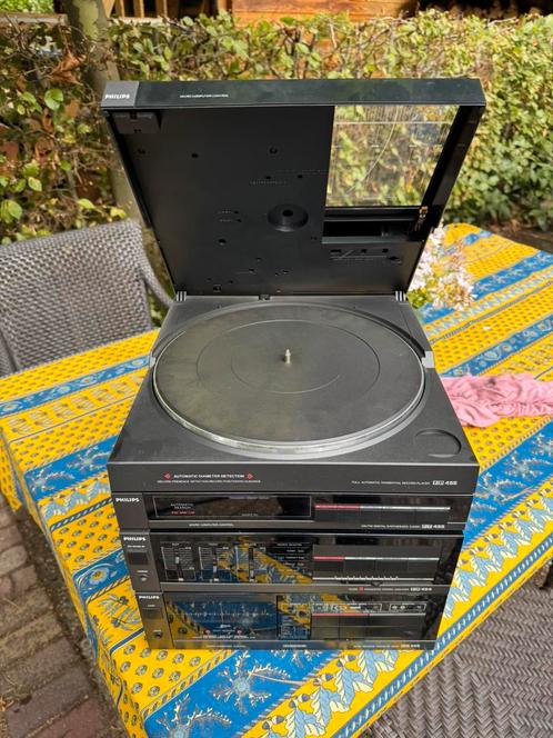 Philips installatie FP455 FT455 FA454 FC455 met speakers, Audio, Tv en Foto, Stereo-sets, Zo goed als nieuw, Cassettedeck, Tuner of Radio