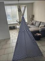 Tipi Tent - Zwart-Wit Zigzag, Ophalen, Zo goed als nieuw