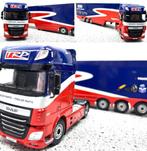 WSI MODELS - 1:50 TRP DAF XF SUPER SPACE CAB+TRAILER - NIEUW, Nieuw, Wsi, Ophalen of Verzenden, Bus of Vrachtwagen