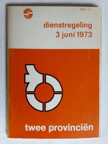 DE TWEE PROVINCIËN, ROTTERDAM, DIENSTREGELING 3 JUNI 1973 beschikbaar voor biedingen