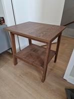 Ikea Lunnarp bijzettafel in goede staat, Minder dan 55 cm, Zo goed als nieuw, Rechthoekig, Hout