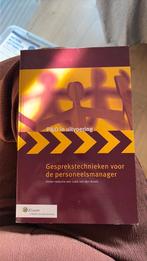 Gesprekstechnieken voor de personeelsmanager, Boeken, Ophalen of Verzenden, Beta, Zo goed als nieuw, HBO