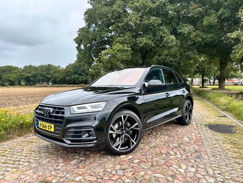 Audi Q5 2.0 Tfsi Quattro 252pk S Tronic 2017 Zwart, Auto's, Audi, Particulier, Q5, Benzine, D, SUV of Terreinwagen, Automaat, Geïmporteerd