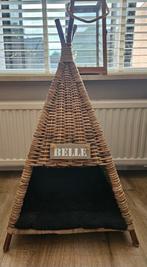 Katten Tipi mand Rotan Tipi (50x50x82cm), Ophalen, Zo goed als nieuw, Riet