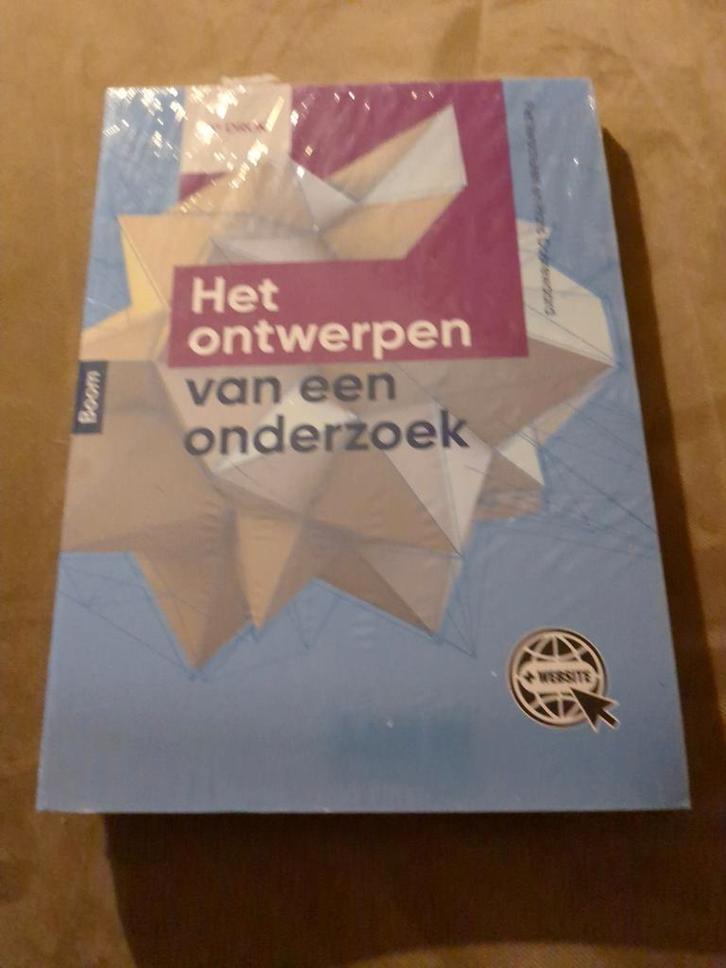 Het ontwerpen van een onderzoek - Nieuw!, Boeken, Studieboeken en Cursussen, Nieuw, HBO, Ophalen of Verzenden