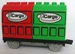 Lego Originele Duplo Trein Wagon Cargo, Ophalen of Verzenden, Zo goed als nieuw, Duplo