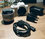 Canon EOS M50 Mark II + extra's . Fotocamera/Videocamera, Audio, Tv en Foto, Fotocamera's Digitaal, Ophalen of Verzenden, Zo goed als nieuw