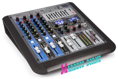 Mengpaneel, 6-Kanalen Mixer Professionele Analoog PDM-S604, Muziek en Instrumenten, Instrumenten | Toebehoren, Nieuw, Overige instrumenten