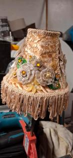 Unieke Lampenkap met Bloemen van Baroque Nieuw!, Huis en Inrichting, Lampen | Lampenkappen, Bruin, Vintage, Nieuw, Ophalen of Verzenden