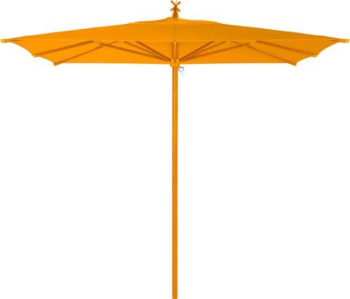 Lanterfant Levi Parasol Aluminium Zwart of Oker 240cm NIEUW, Tuin en Terras, Parasols, Nieuw, 2 tot 3 meter, Ophalen of Verzenden