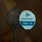 squashracket dunlop pro 10 + hoes, Sport en Fitness, Squash, Racket, Gebruikt, Ophalen of Verzenden, Met hoes