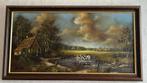 Houtman schilderij - landschap, Antiek en Kunst, Ophalen