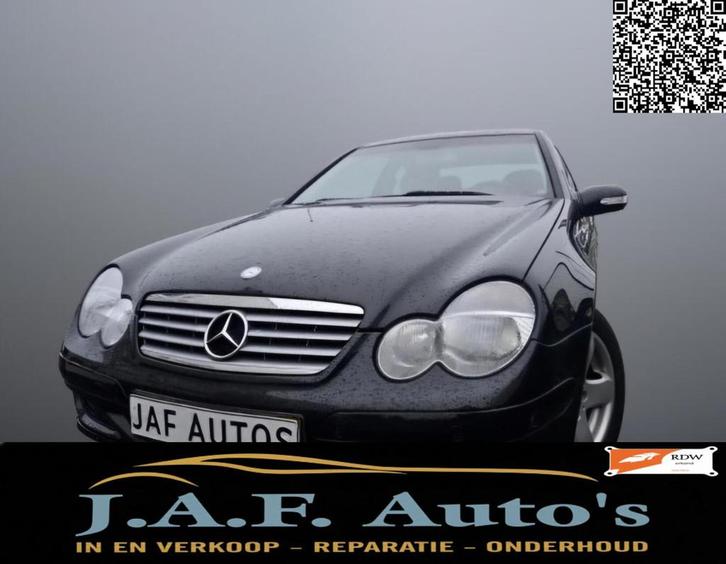 Mercedes C-klasse Sportcoupé Airco Cruise Nw APK!, Auto's, Mercedes-Benz, Bedrijf, Te koop, C-Klasse, ABS, Airbags, Airconditioning