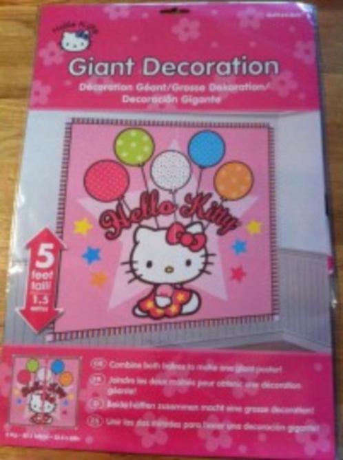 Kinderkamer poster scene setter Hello Kitty, Kinderen en Baby's, Kinderkamer | Inrichting en Decoratie, Nieuw, Wanddecoratie, Ophalen of Verzenden