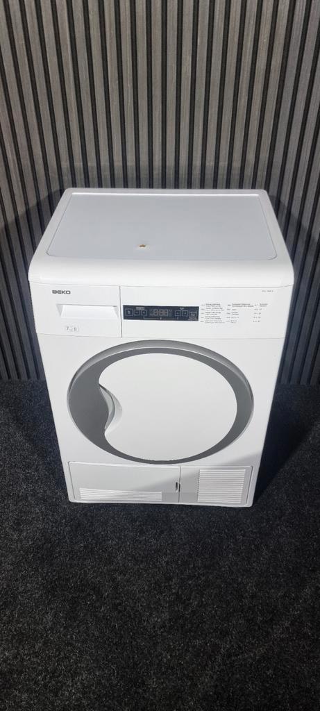 Beko Condens Droger GOEDE STAAT!!!, Witgoed en Apparatuur, Wasdrogers, Gebruikt, Condens, Voorlader, 6 tot 8 kg, 85 tot 90 cm