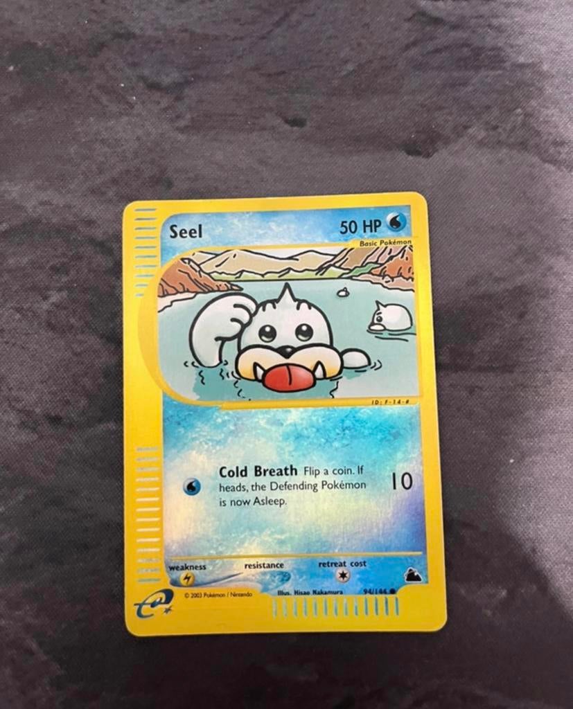 Seel 94/144 Pokemon kaart - Goede conditie, Ophalen of Verzenden, Zo goed als nieuw, Speelkaart(en)