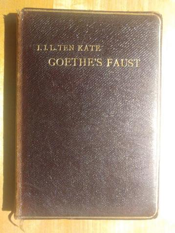 Goethe's Faust - Vertaald door J.J.L. ten Kate, 1901 (K.B.) beschikbaar voor biedingen