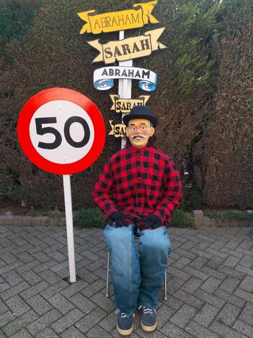 Abraham pop of Sarah pop levensgroot naar keuze goedkoopst. beschikbaar voor biedingen