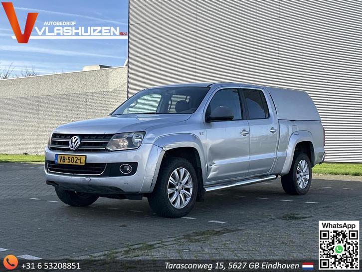 Volkswagen Amarok 2.0 TDI 4Motion DC Highline | € 8.950,-, Auto's, Volkswagen, Bedrijf, Te koop, Amarok, 4x4, ABS, Airbags, Airconditioning