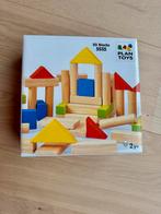 Plan Toys Houten Bouwblokken - 50 stuks, Ophalen of Verzenden, Zo goed als nieuw, Overige merken