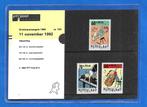 Postzegelmapje 102 - Kinderpostzegels 1992  Uitgave: 11 nove, Postzegels en Munten, Verzenden, Na 1940, Postfris