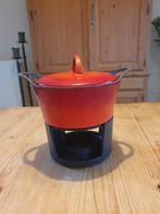 fonduepan gietijzer hackman 20, Ophalen of Verzenden, Zo goed als nieuw, Brander, Fondueset