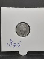 10 cent 1876 Koning Willem III, Koning Willem III, Zilver, Ophalen of Verzenden, 10 cent