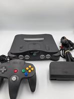 Nintendo 64 Zwart + 1 Controller, Ophalen of Verzenden, Gebruikt, Met 1 controller