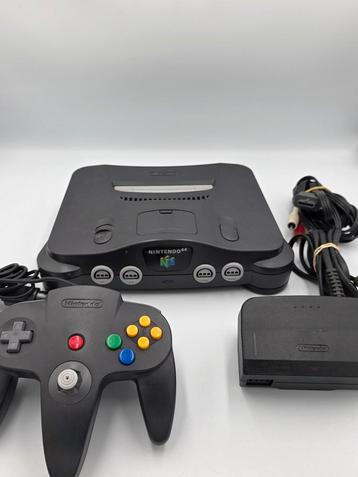 Nintendo 64 Zwart + 1 Controller beschikbaar voor biedingen