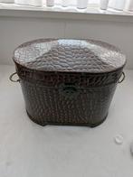 Vintage hut koffer, Ophalen