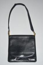 Blauwe leren Comtesse handtas schoudertas damestas, Sieraden, Tassen en Uiterlijk, Ophalen of Verzenden, Gebruikt, Blauw, Handtas