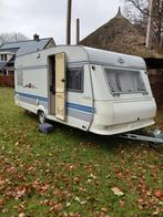Hobby caravan WHB 495 met een fransbed bouwjaar 1996, Rondzit, Hobby, Bedrijf, 4 tot 5 meter