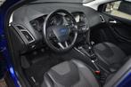 Ford Focus Wagon turnier 1.0 Titanium Xenon / Camera / Cruis, Auto's, Gebruikt, Zwart, Blauw, Handgeschakeld