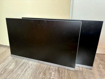 2x HP e223 Monitor met usb-c dock beschikbaar voor biedingen