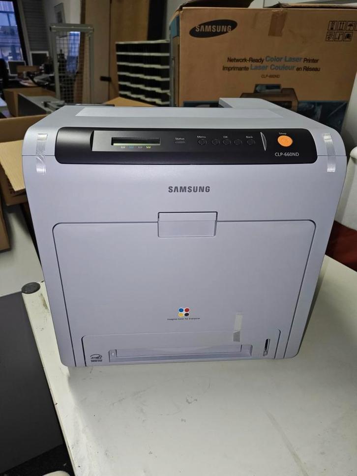Samsung CLP-660N laser printer, Computers en Software, Printers, Nieuw, Printer, Laserprinter, Kleur printen, Zwart-en-wit printen