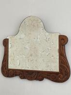 Art nouveau wandspiegel rond 1920, Ophalen of Verzenden, Overige vormen, 50 tot 100 cm, Minder dan 100 cm