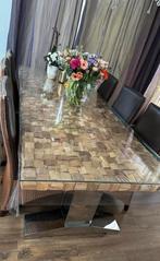 Rofra Home Design Eettafel + Salontafel - Zo goed als nieuw, Huis en Inrichting, Tafels | Eettafels, 100 tot 150 cm, Eikenhout