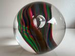 Unica Royal Leerdam Siem vd Marel Paperweight RegenboogN57, Ophalen of Verzenden