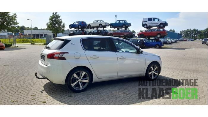 Portier 4Deurs rechts-achter van een Peugeot 308 (KWE), Auto-onderdelen, Carrosserie en Plaatwerk, Deur, Peugeot, Gebruikt, 6 maanden garantie