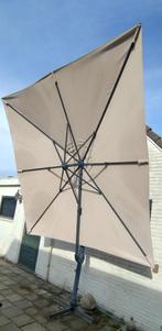 Zeer luxe zweefparasol, 3x3meter, 4S, kantelbaar, draaibaar!, Tuin en Terras, Parasols, Ophalen, Zweefparasol, Kantelbaar