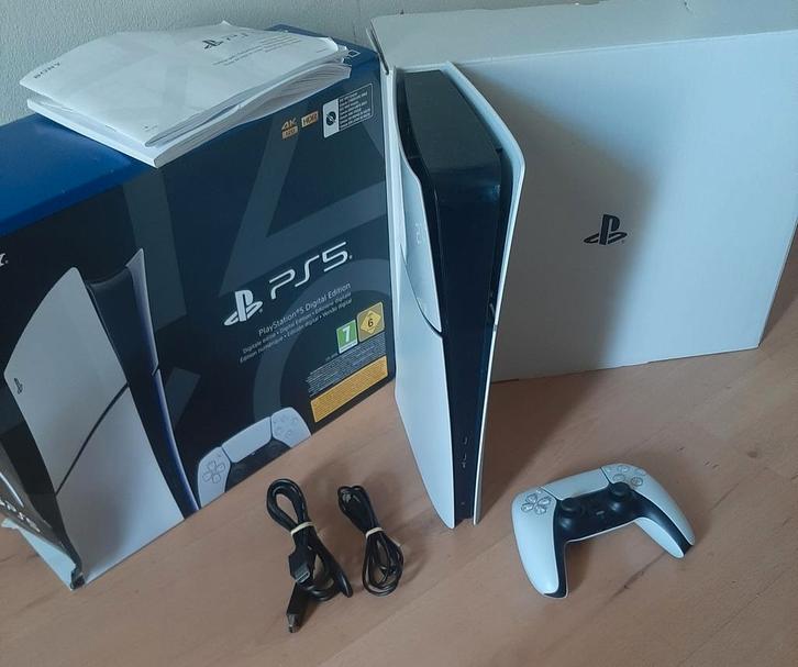 PlayStation 5 Digital Edition + Controller | Nieuw in doo, Spelcomputers en Games, Spelcomputers | Sony PlayStation 5, Nieuw, Ophalen