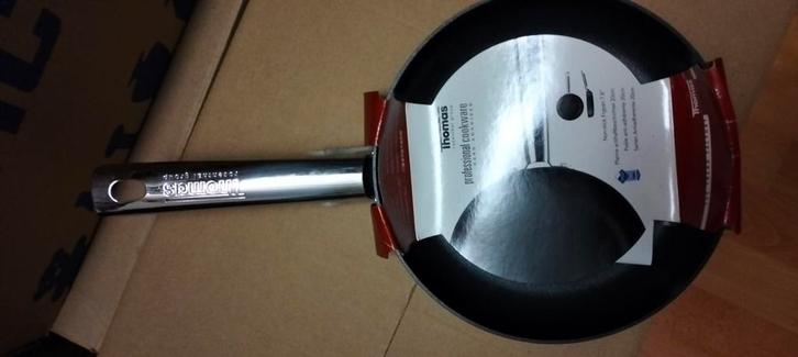 Thomas Koekenpan 20cm - Nieuw!, Huis en Inrichting, Keuken | Potten en Pannen, Nieuw, Koekenpan of Braadpan, Aluminium, Inductieplaat