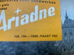 Ariadne jaargang 1963, Ophalen of Verzenden, Zo goed als nieuw, Breien of Haken, Patroon of Boek