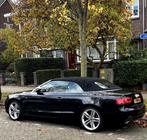 Chique Audi Cabrio A5 1.8 Tfsi 118KW Multitr S-line Aut, Auto's, Euro 5, Zwart, 4 cilinders, Cabriolet