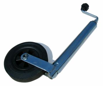 Gegalvaniseerd neuswiel met kunststof velg beschikbaar voor biedingen