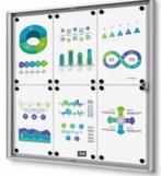 Informatiekast Binnen Whiteboard 6x A4 Budget, Reclamebord, Unicorn Displays B.V., Nieuw, Ambachtsweg 6