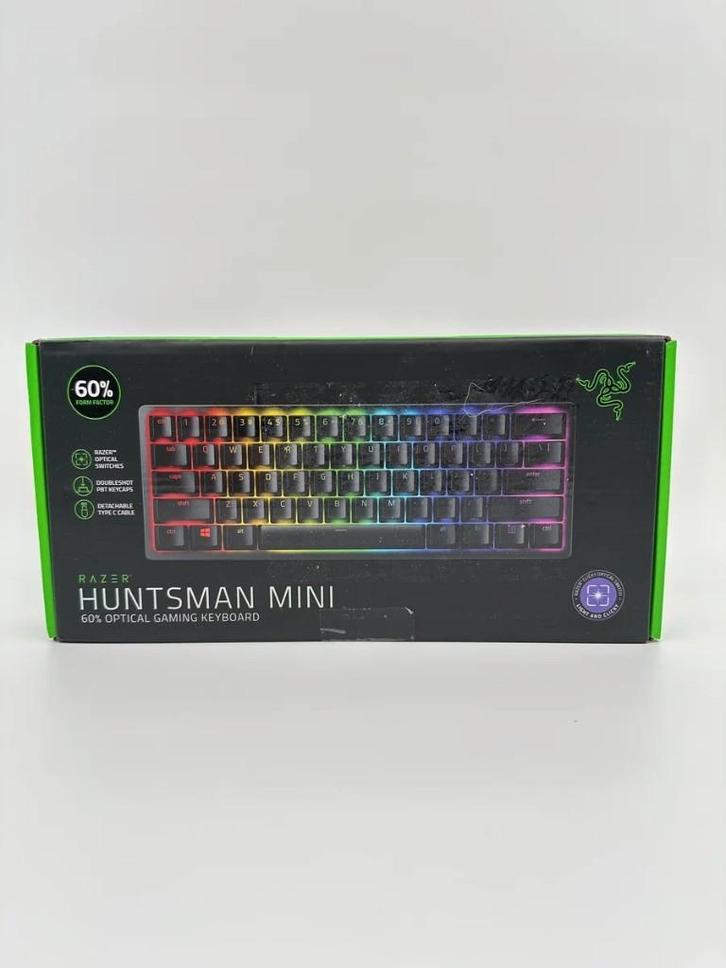 Razer Huntsman Mini - Gaming Toetsenbord - Qwerty - Zwart, Computers en Software, Toetsenborden, Zo goed als nieuw, Qwerty, Bedraad