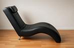 Kunstlederen Chaise Lounge - Stijlvolle Relaxstoel, Ophalen, Eenpersoons, Zo goed als nieuw, Leer