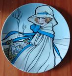 Blue Band Bordje Rie Cramer, Verzamelen, Ophalen of Verzenden, Porselein, Bord of Schaal